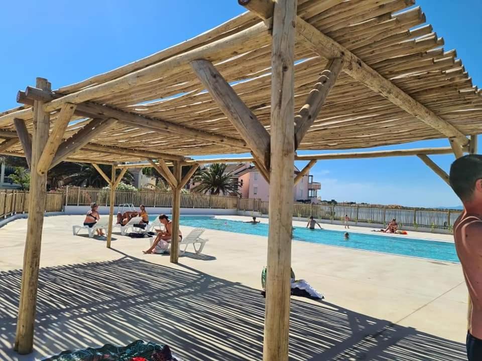 Bel Appartement Vue Sur Le Lac Marin Avec Piscine Le Barcarès Exteriör bild